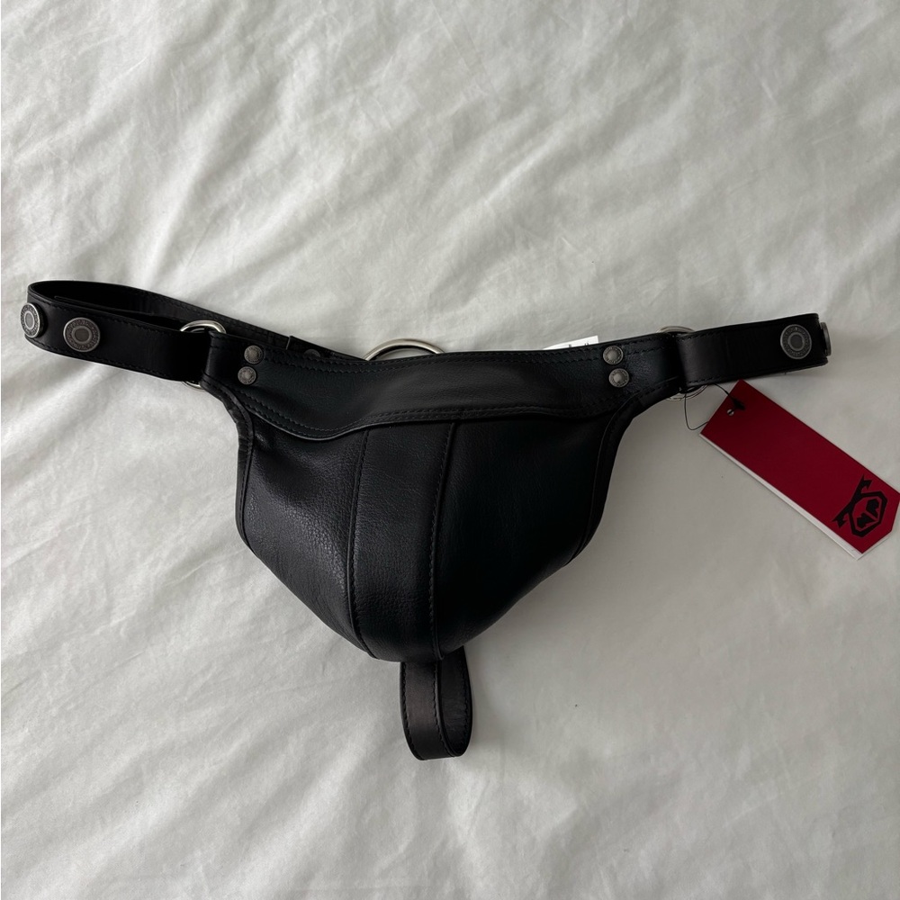 NWT Black Leather